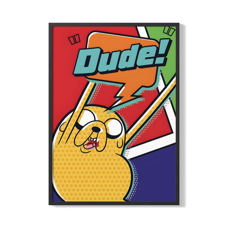 CREANGO - CUADRO POSTER HORA DE AVENTURA JAKE 33X43