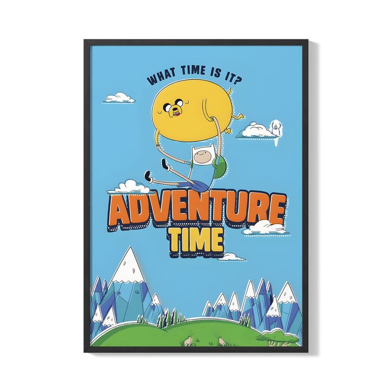 CREANGO - CUADRO POSTER HORA DE AVENTURA 33X43