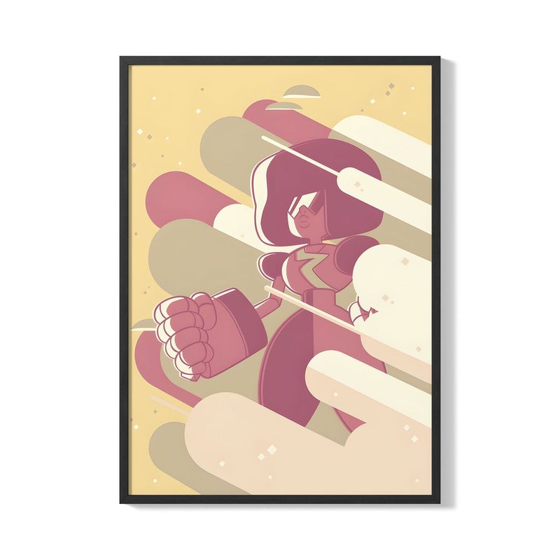CREANGO - CUADRO POSTER STEVEN UNIVERSE GARNET 33X43