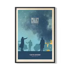 CREANGO - CUADRO POSTER PEAKY BLINDERS 33X43 DISEÑO 1