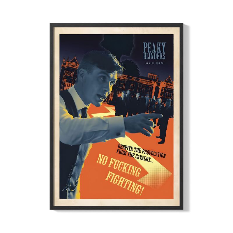 CREANGO - CUADRO POSTER PEAKY BLINDERS 33X43 DISEÑO 2