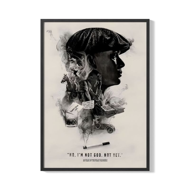 CREANGO - CUADRO POSTER PEAKY BLINDERS 33X43 DIS