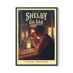 CREANGO - CUADRO POSTER PEAKY BLINDERS 33X43 DISEÑO 9