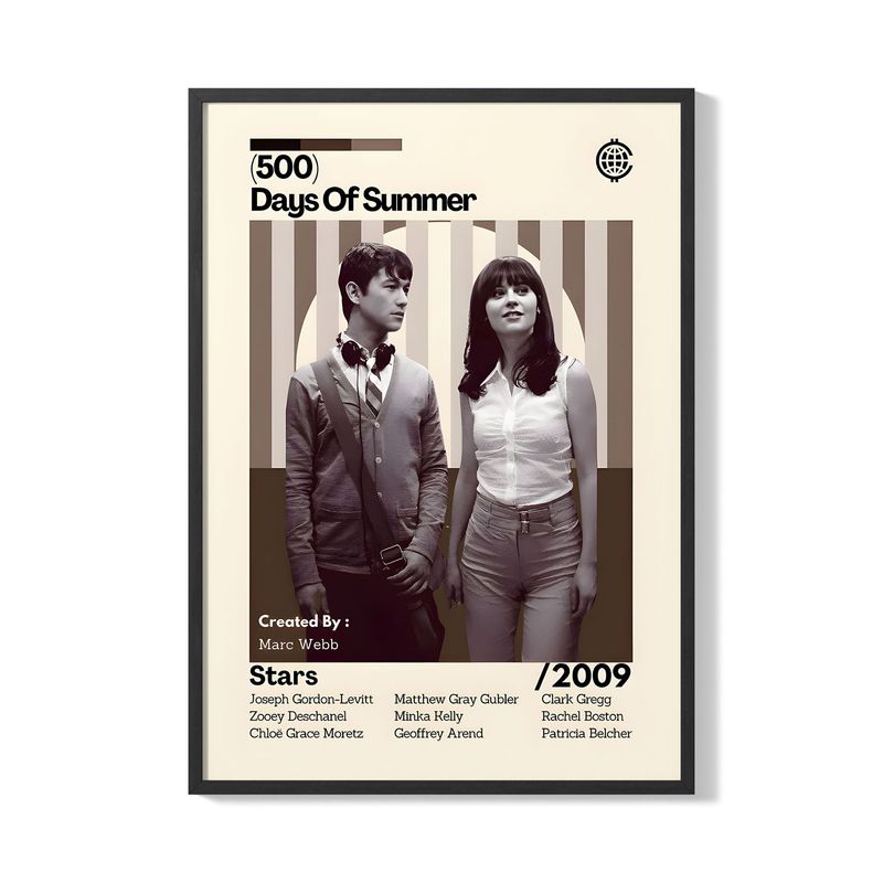 CREANGO - CUADRO POSTER 500 DIAS CON ELLA 33X43
