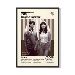 CREANGO - CUADRO POSTER 500 DIAS CON ELLA 33X43