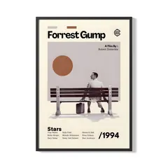 CREANGO - CUADRO POSTER FORREST GUMP 33X43