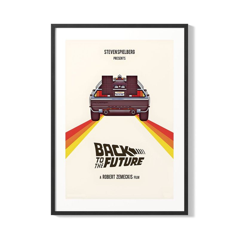 CREANGO - CUADRO POSTER REGRESAR AL FURUTO 33X43 DISEÑO 1