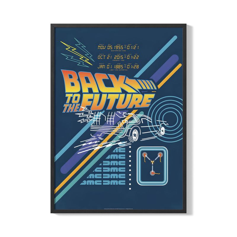 CREANGO - CUADRO POSTER REGRESAR AL FURUTO 33X43 DISEÑO 2