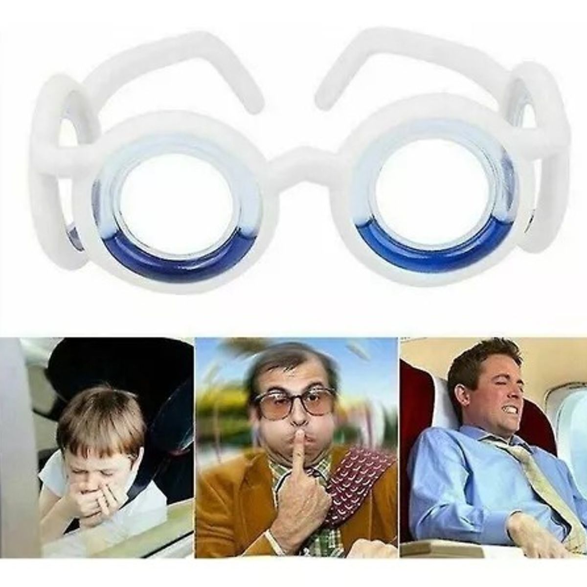 GENERICO - Gafas Antimareos Tecnología Lente Antivértigo