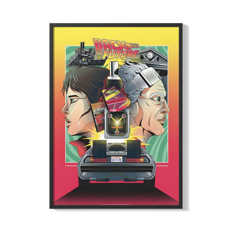 CREANGO - CUADRO POSTER REGRESAR AL FURUTO 33X43 DISEÑO 5