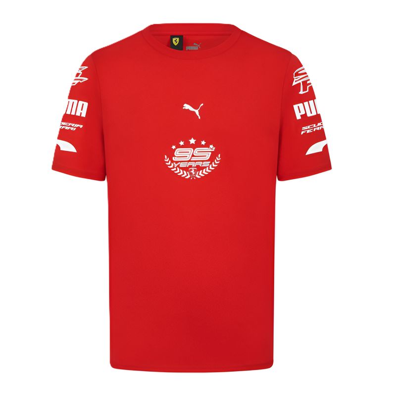 FERRARI - Polera F1 Scuderia Ferrari Especial 95 Años Oficial 2024