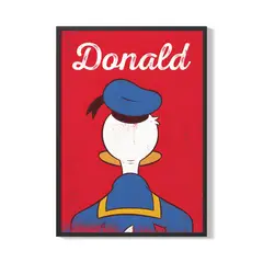 CREANGO - CUADRO POSTER EL PATO DONALD 33X43 DISEÑO 1