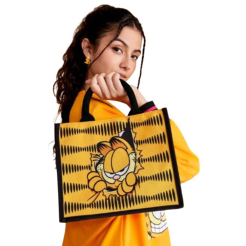 GENERICO - Cartera de mano diseño Garfield