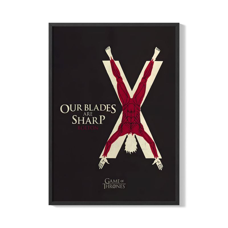 CREANGO - CUADRO POSTER ESCUDO CASA BOLTON 33X43