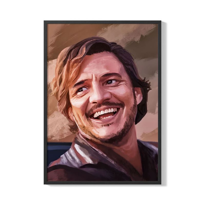 CREANGO - CUADRO POSTER PEDRO PASCAL MEME 33X43