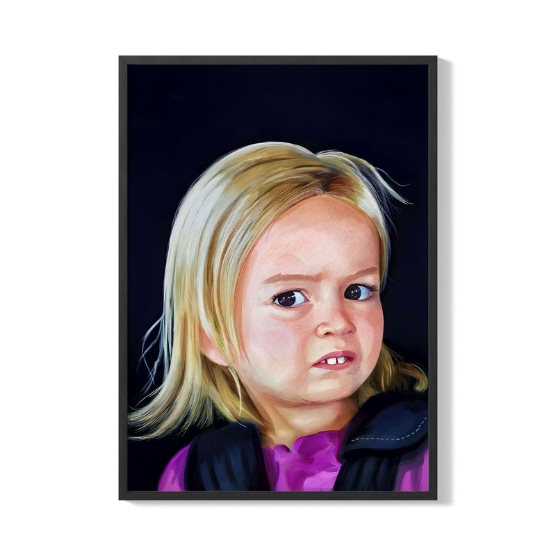 CREANGO - CUADRO POSTER MEME CHLOE 33X43