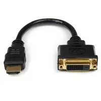 Adaptador de 20cm HDMI a DVI - DVI-D Hembra