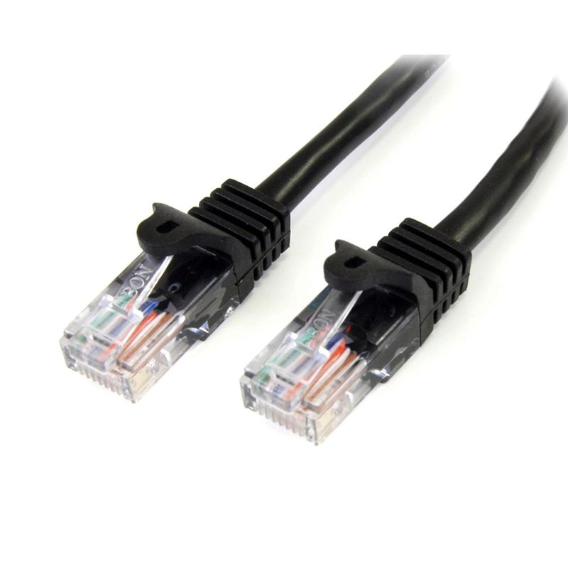 STARTECH - Cable de Red de 10m Negro Cat5e (OPEN BOX)