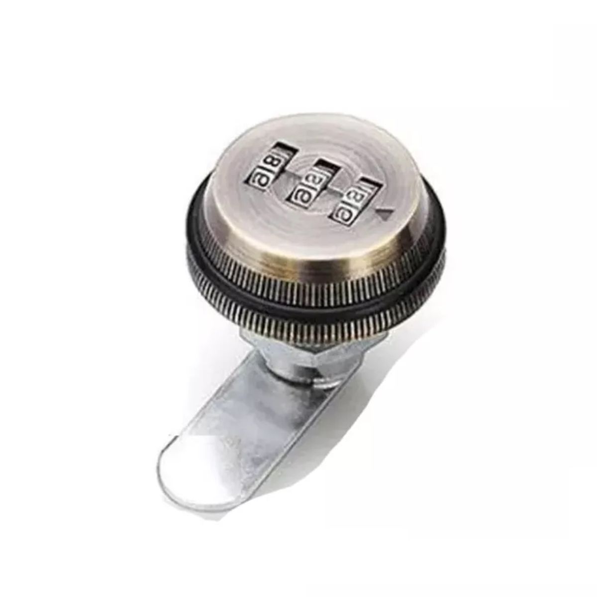 GENERICO - Cerradura Para Mueble Lockers Casilleros Cclave Envejecido 12mm