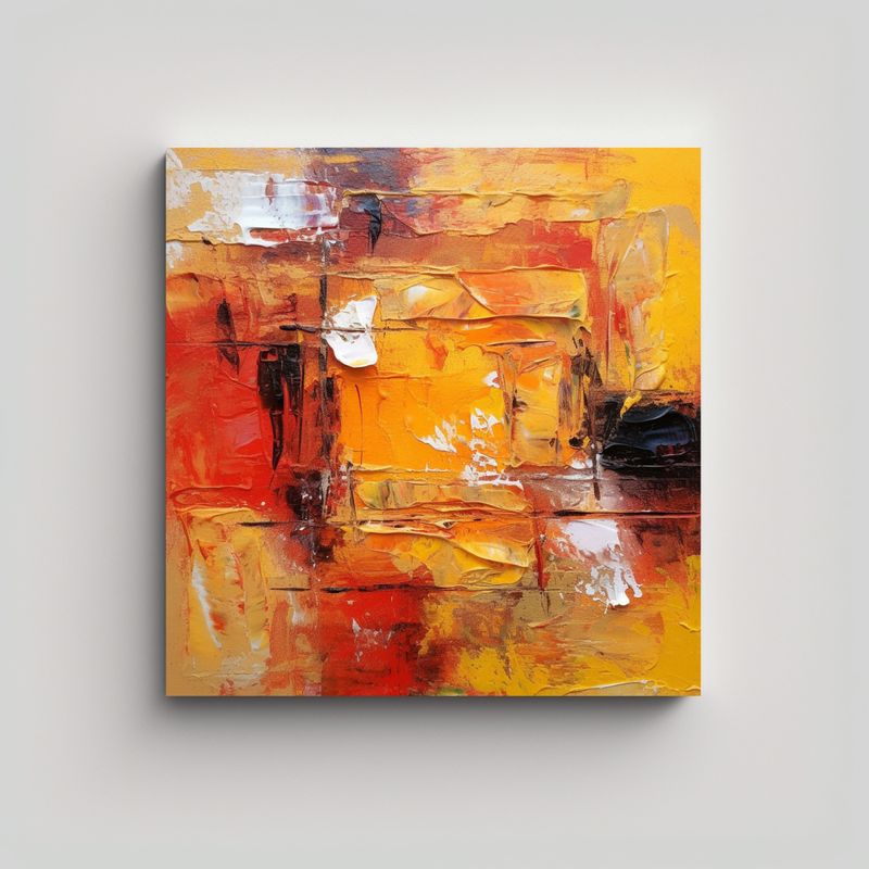 GENERICO - Pinturas De Decoración Moderna En Acrílicos 60x60 Cm