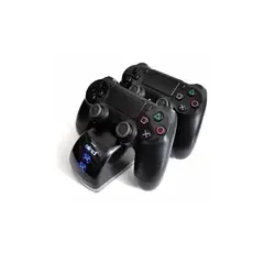 GENERICO - Cargador Base Dock Dual Controles Ps4 - SC