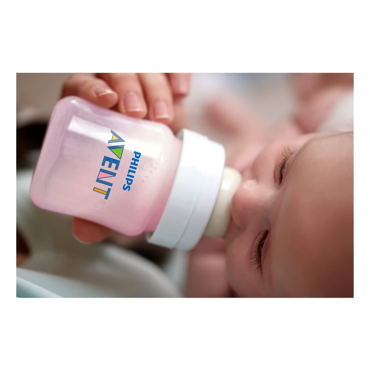 AVENT - Set mamadera anti-colic 125 ML+260ML+330 ML Rosa
