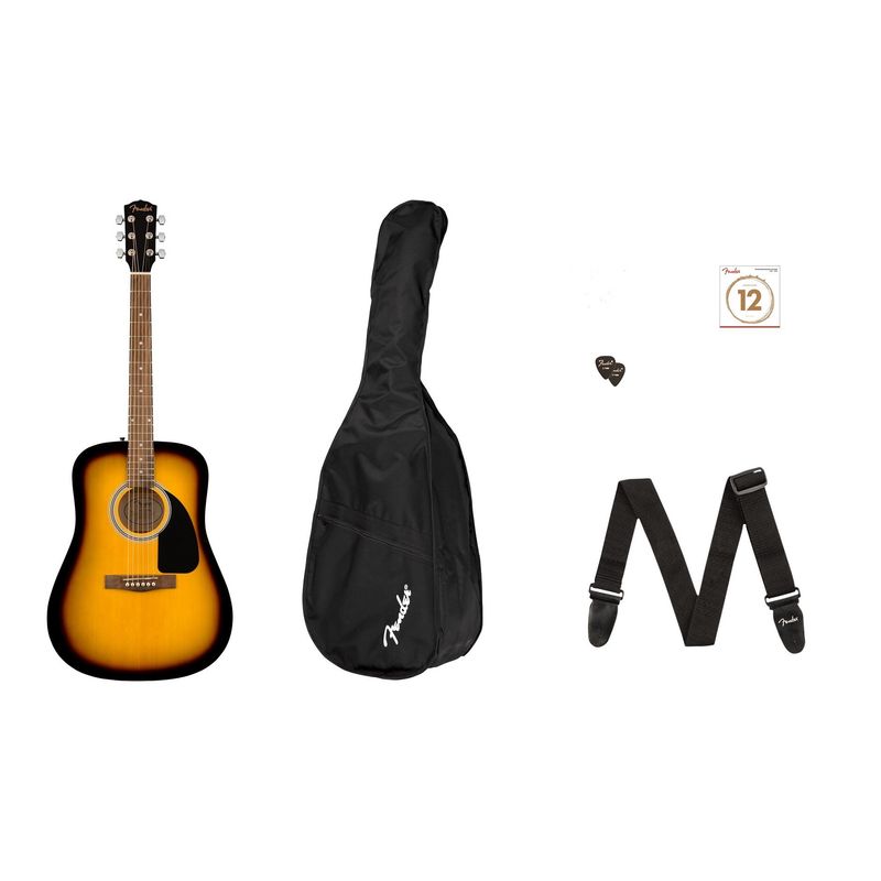 FENDER - Fender Pack Dreadnought FA-115 V2