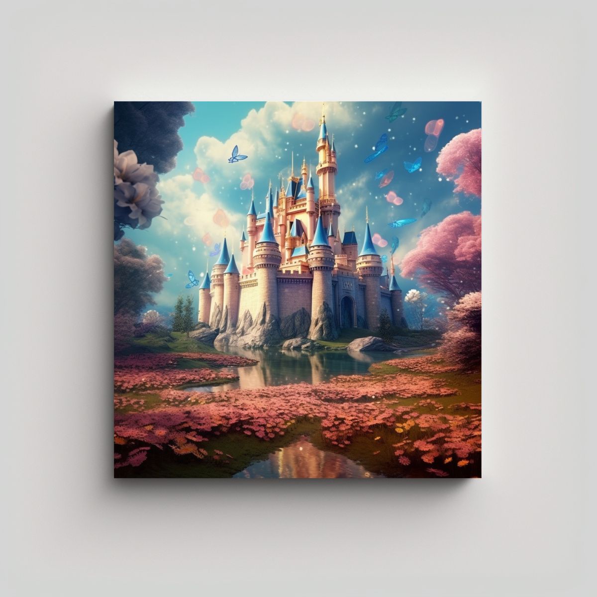 GENERICO - Cuadro Moderno Fotografía Realista De Alta 70x70 Cm