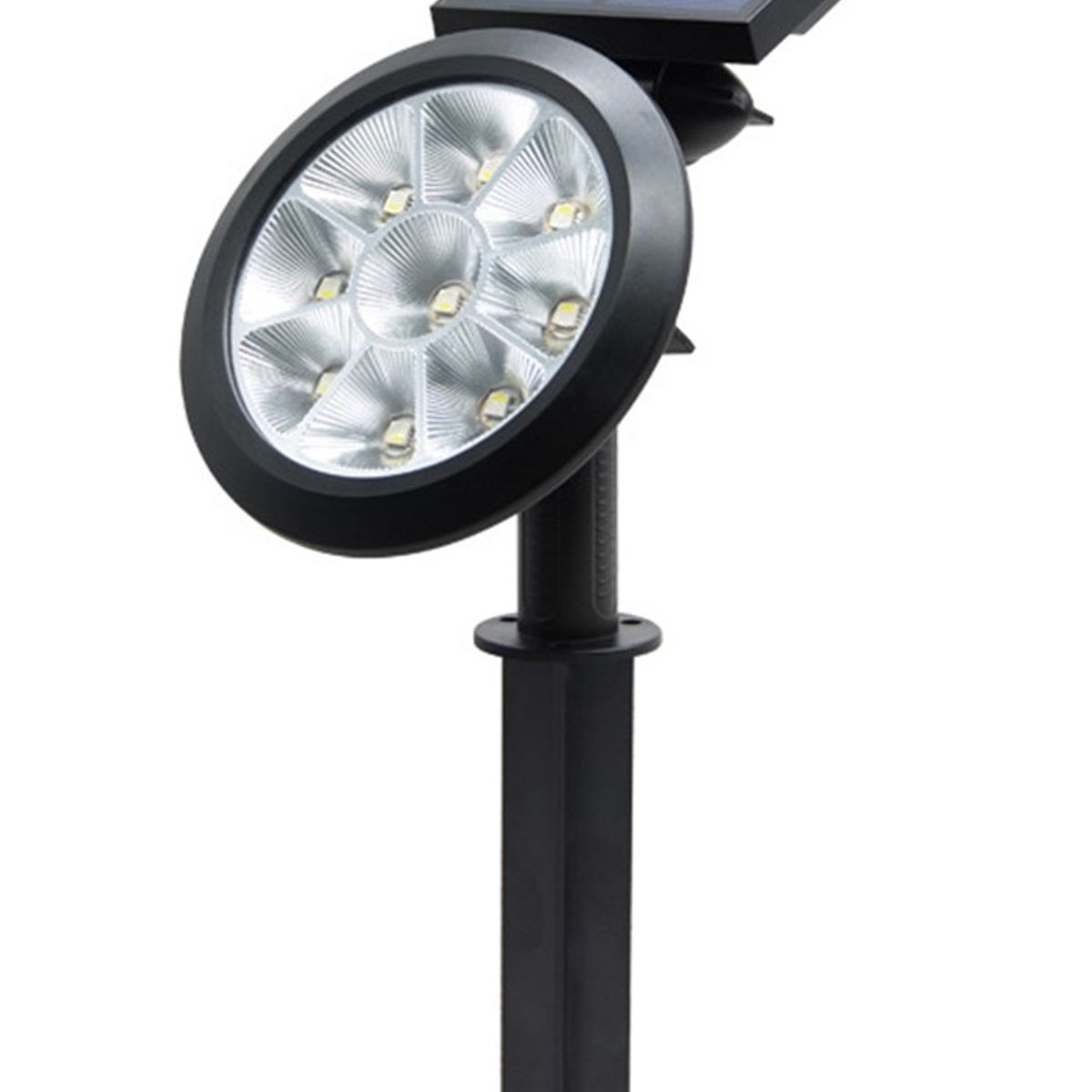 GENERICO - Foco solar con estaca RGB