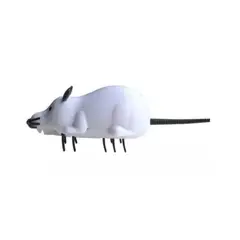 IRM - Raton Robot Electrico Pila Incluida Juguete Mascota Gato