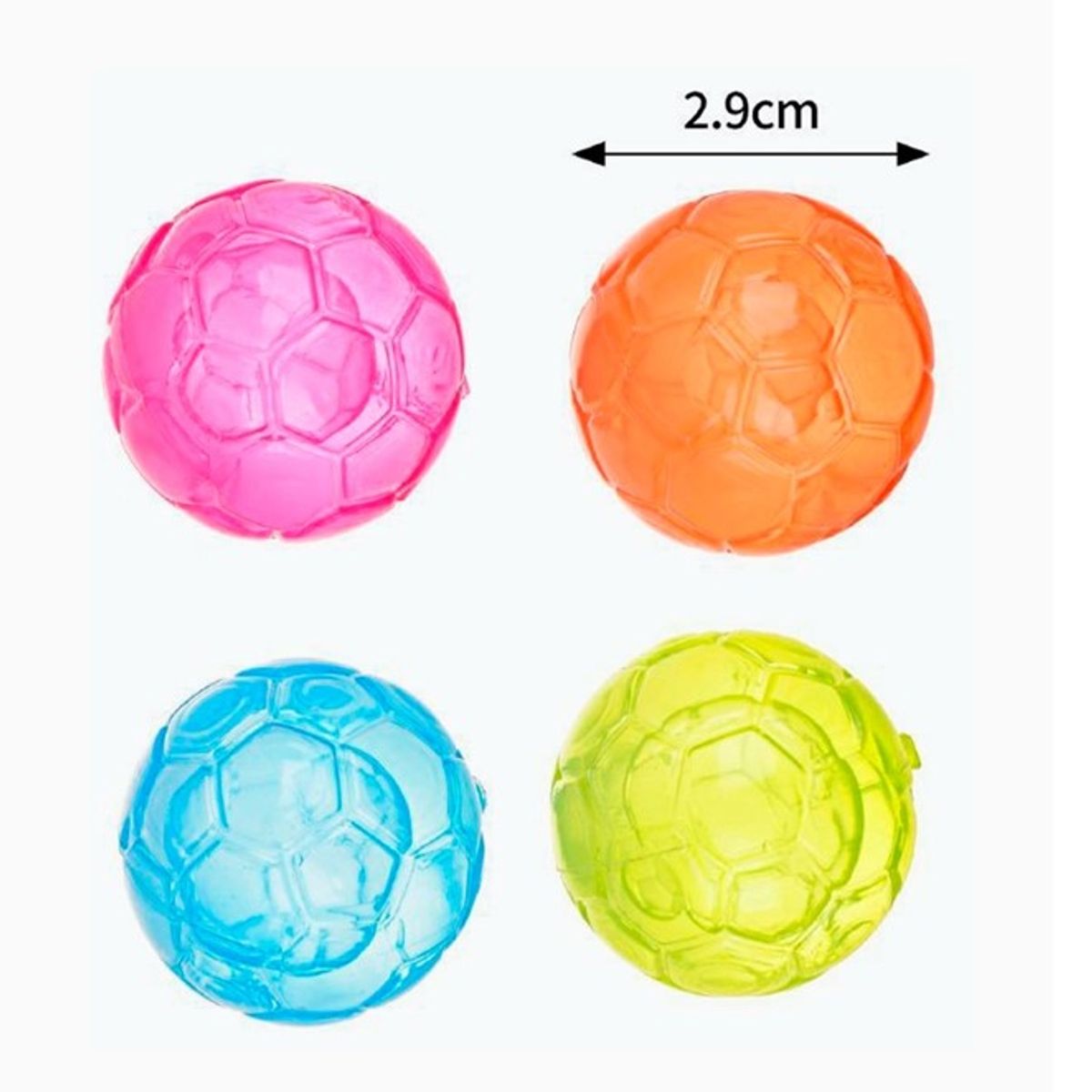 GENERICO - Molde para Hielo 20 Unidades Colores Surtidos