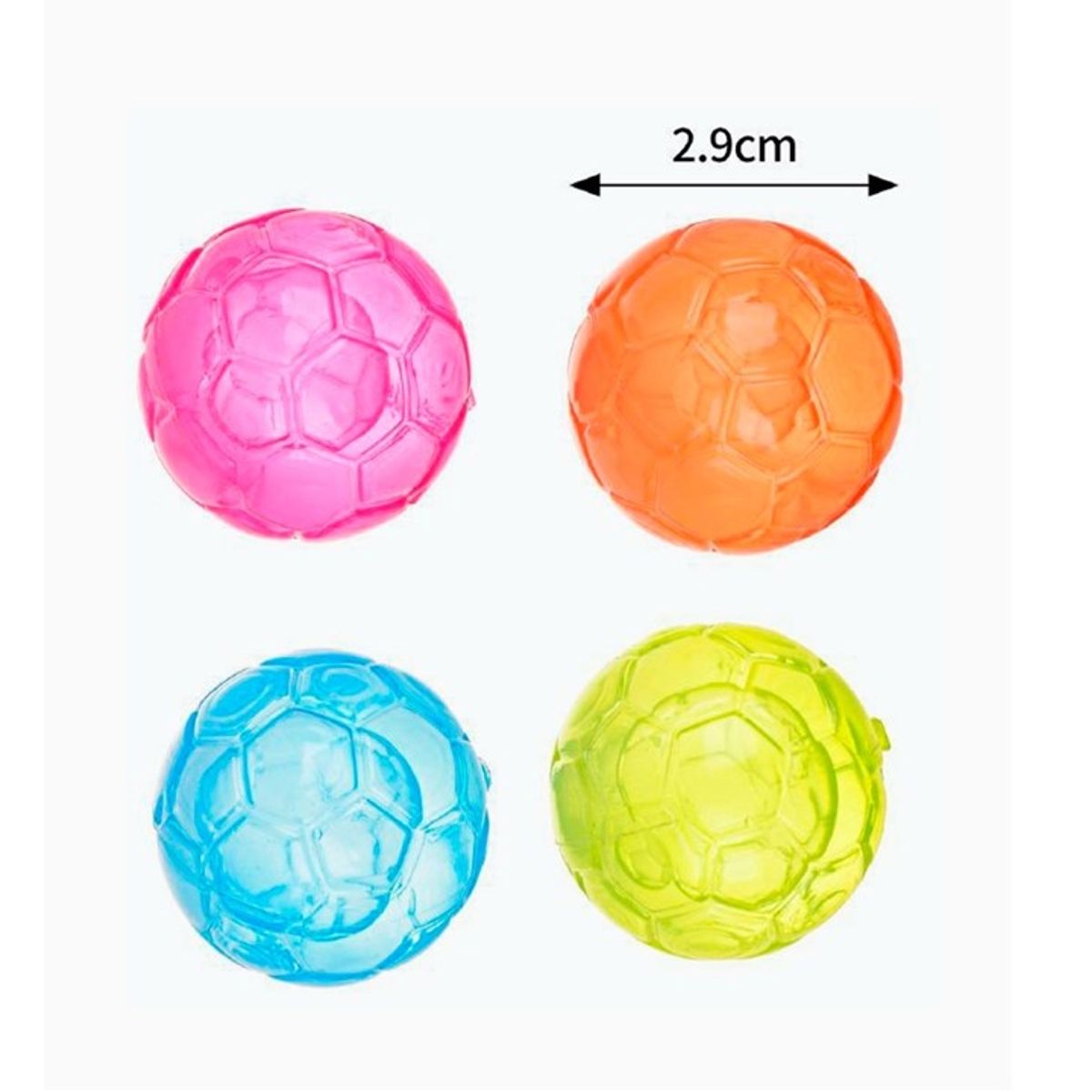 GENERICO - Molde para Hielo 20 Unidades Colores Surtidos