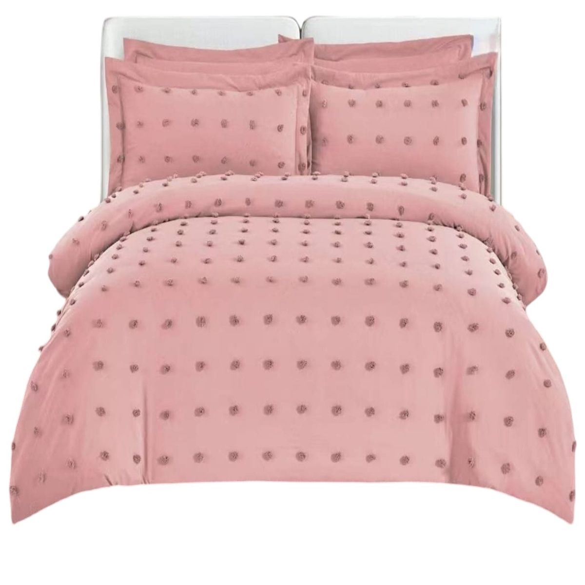 GENERICO - CUBRECAMA VERANO SEMI ALGODÓN KING.