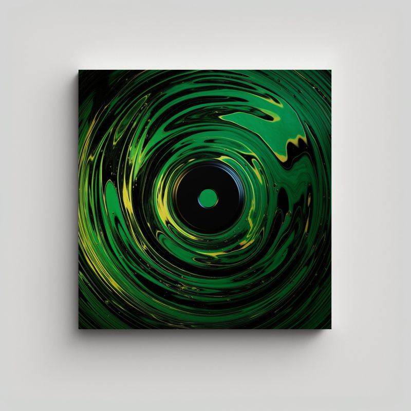 GENERICO - Pinturas Decorativas Digitales Abstractas 70x70 Cm