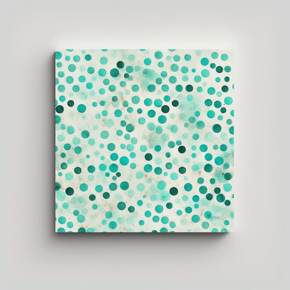 GENERICO - Cuadro De Lienzo Moderno Con Patrón De Lunares 70x70 Cm