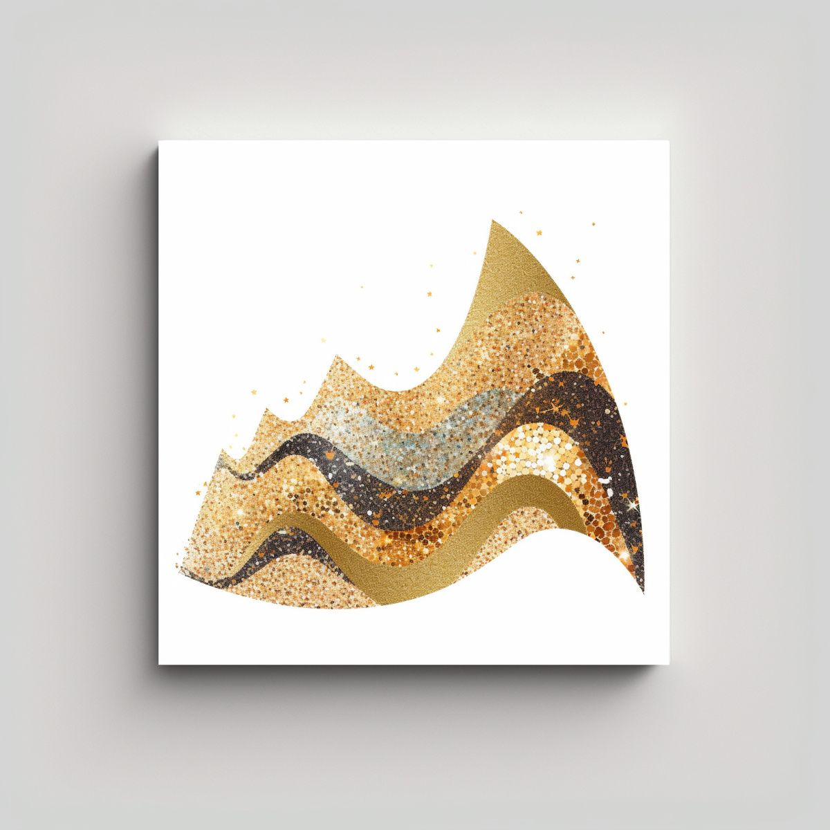 GENERICO - Cuadro De Pared Con Composición De Escenario En 90x90 Cm