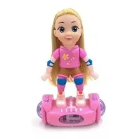 Muñeca Scooter Con Sonido Y Luces - Para Niñas Doll Balance