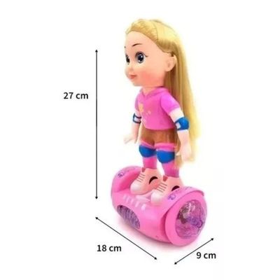 Imagen 2 del producto Muñeca Scooter Con Sonido Y Luces - Para Niñas Doll Balance