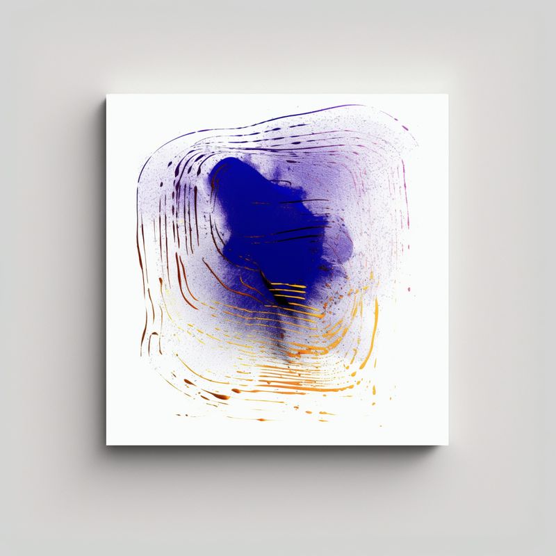GENERICO - Pinturas Decorativas De Artistas Contemporáneos 80x80 Cm