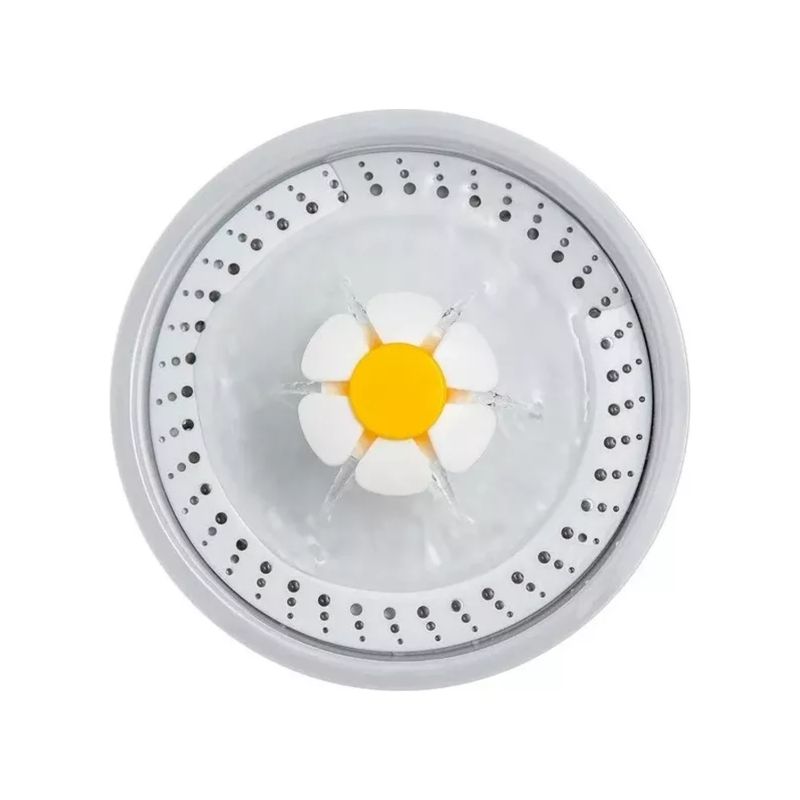 IMPORTCLICK - Bebedero Fuente Eléctrico Agua Mascotas 2.4 L Color Blanco Celeste IMPORTCLICK