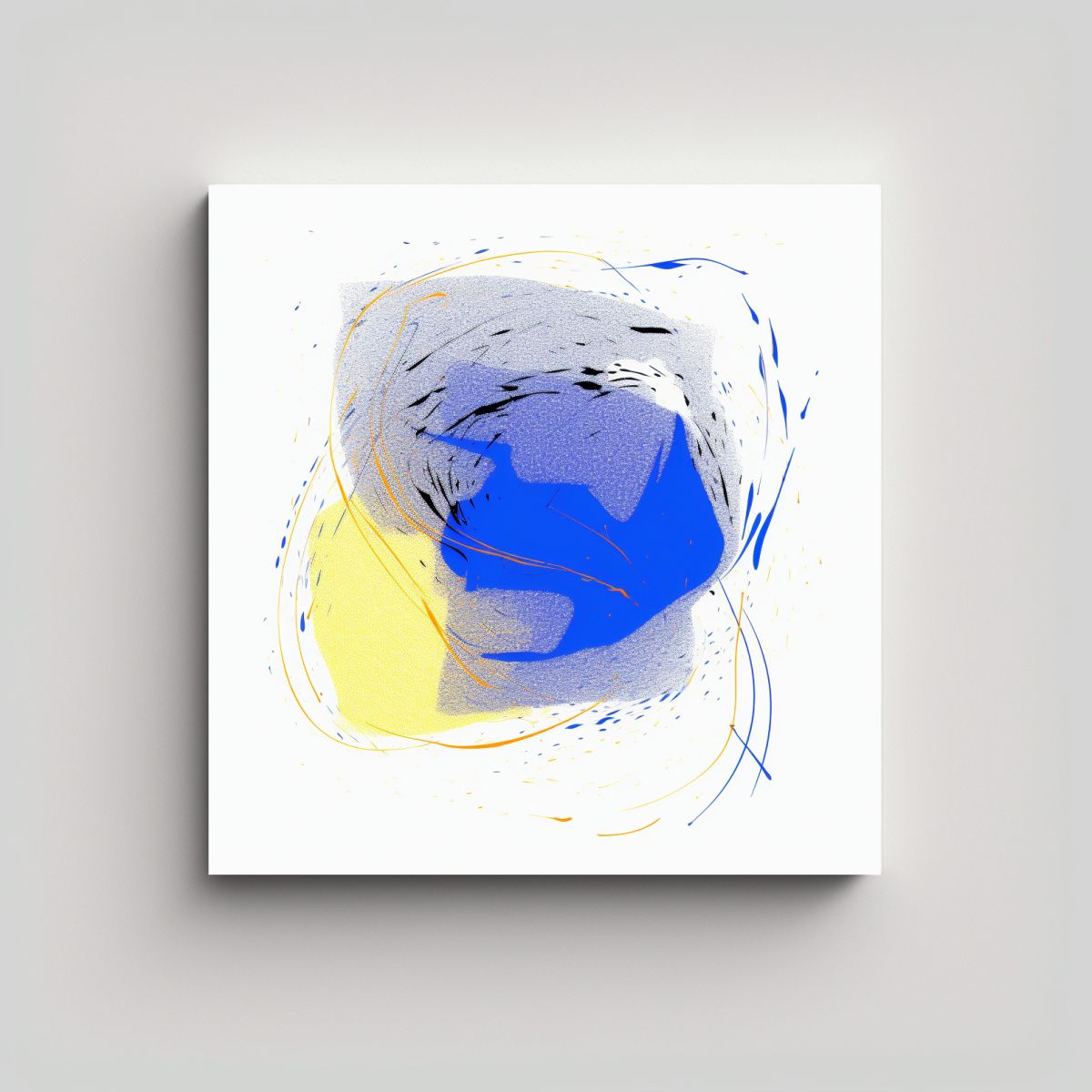 GENERICO - Pinturas Decorativas En Tela Con Efecto Visual De 90x90 Cm