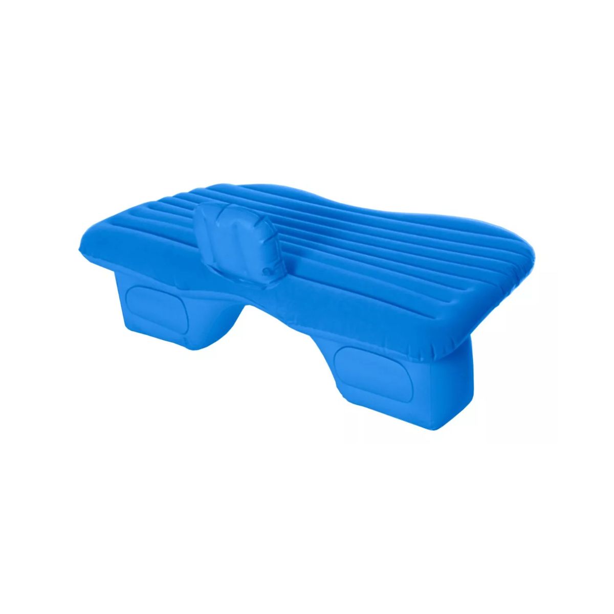 IMPORTCLICK - Colchón Infable Automóvil 2 Almohadas + Compresor Azul