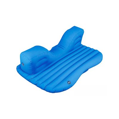 Imagen 2 del producto Colchón Infable Automóvil 2 Almohadas + Compresor Azul