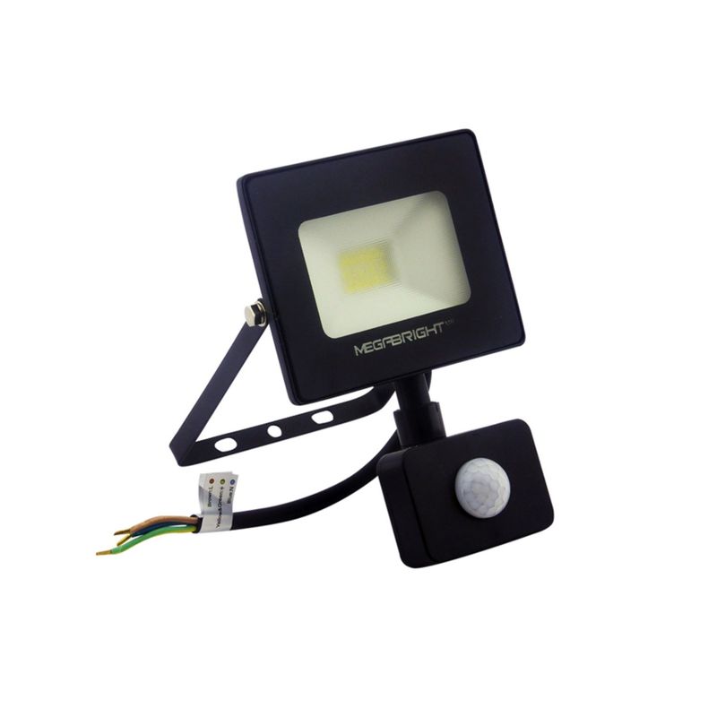IMPORTCLICK - Foco LED Halógeno 10 Watt Sensor Movimiento Luz Fría Certificado IMPORTCLICK