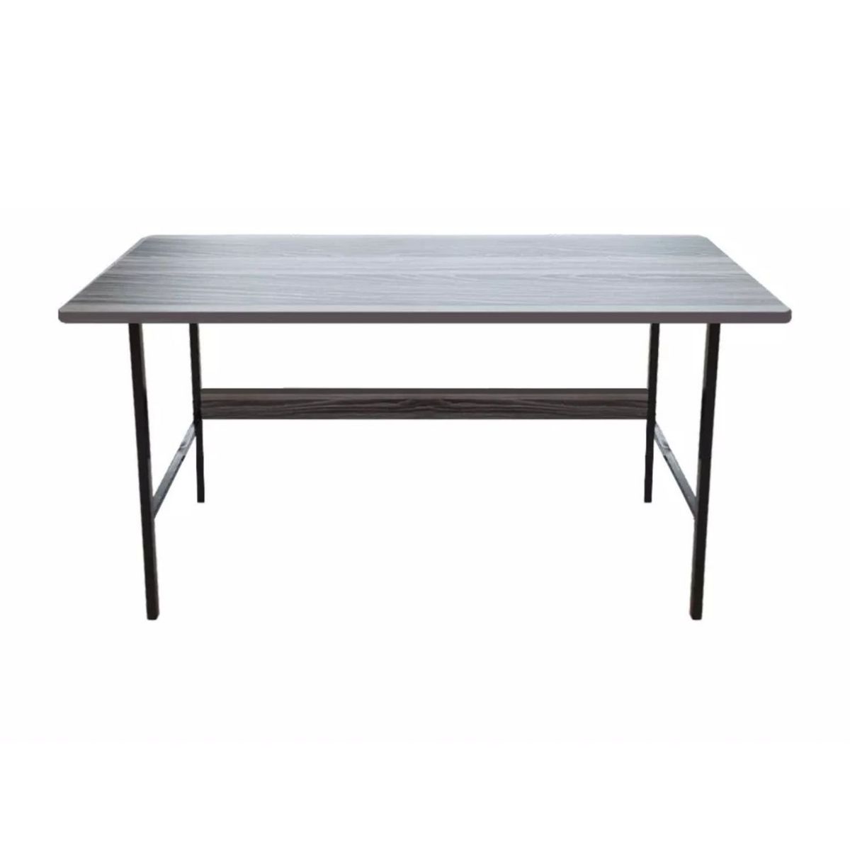 IMPORTCLICK - Escritorio Mueble Básico Madera Gris 100x72 CM - Gris