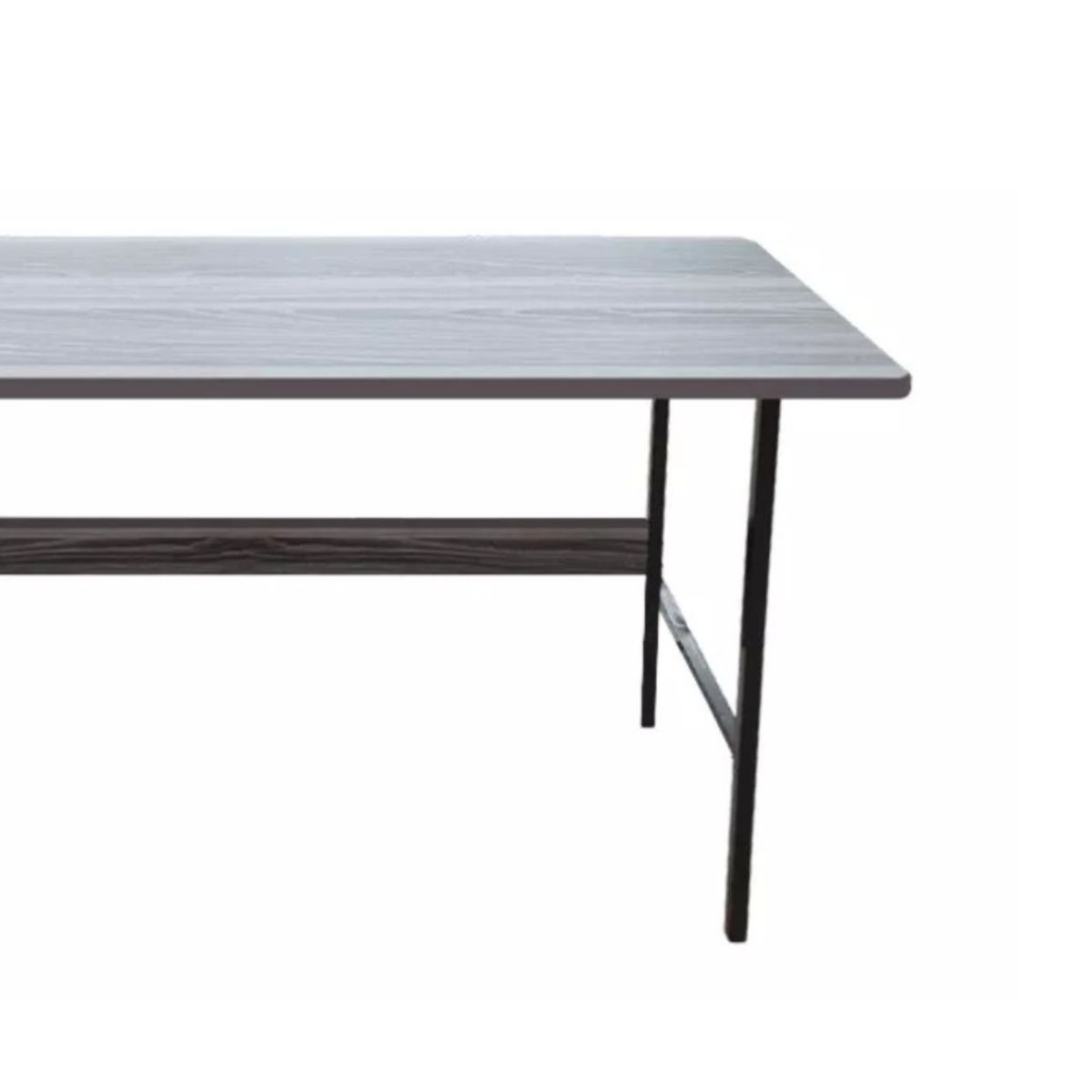 IMPORTCLICK - Escritorio Mueble Básico Madera Gris 100x72 CM - Gris