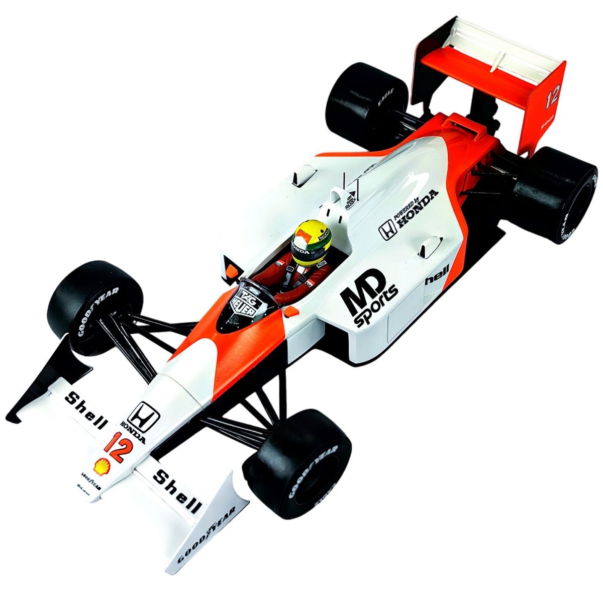 FORMULA 1 - Auto F1 Mclaren Mp4/4 1988 #12 Ayrton Senna Premium X 1:18