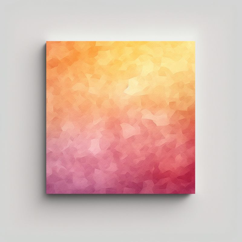 GENERICO - Pinturas Decorativas De Alta Calidad Con Cálidos 50x50 Cm