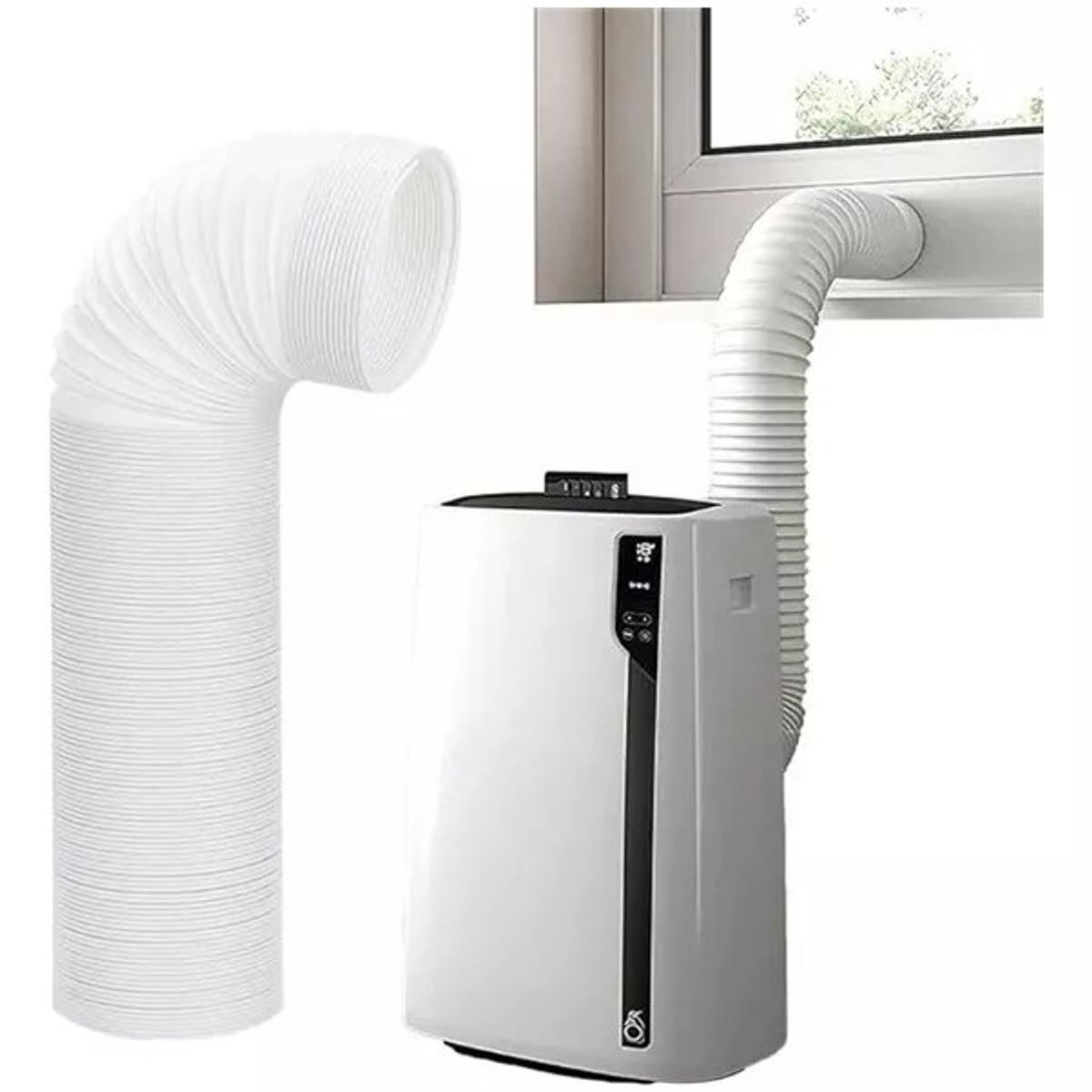 KUANGYE - Tubo De Salida Aire Acondicionado 15 Cm Kuangye