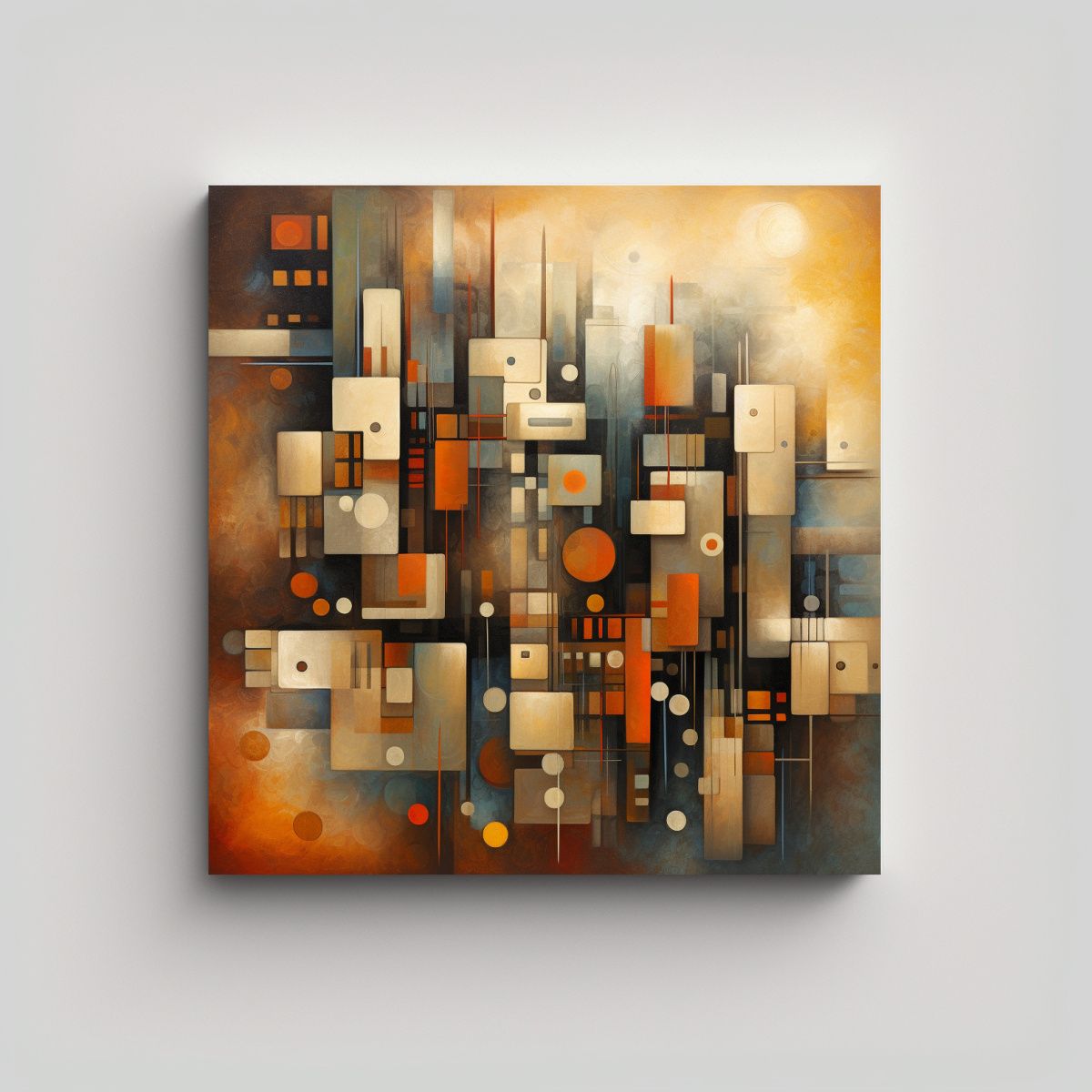 GENERICO - Pinturas Abstractas De Arte Callejero 50x50 Cm